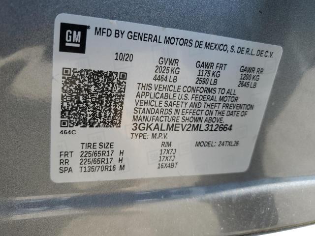 2021 GMC TERRAIN SL 3GKALMEV2ML312664  64391584