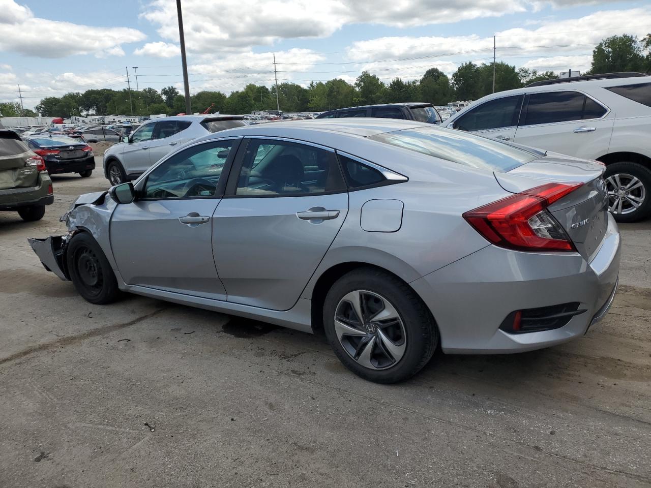 Lot #2962635992 2020 HONDA CIVIC LX