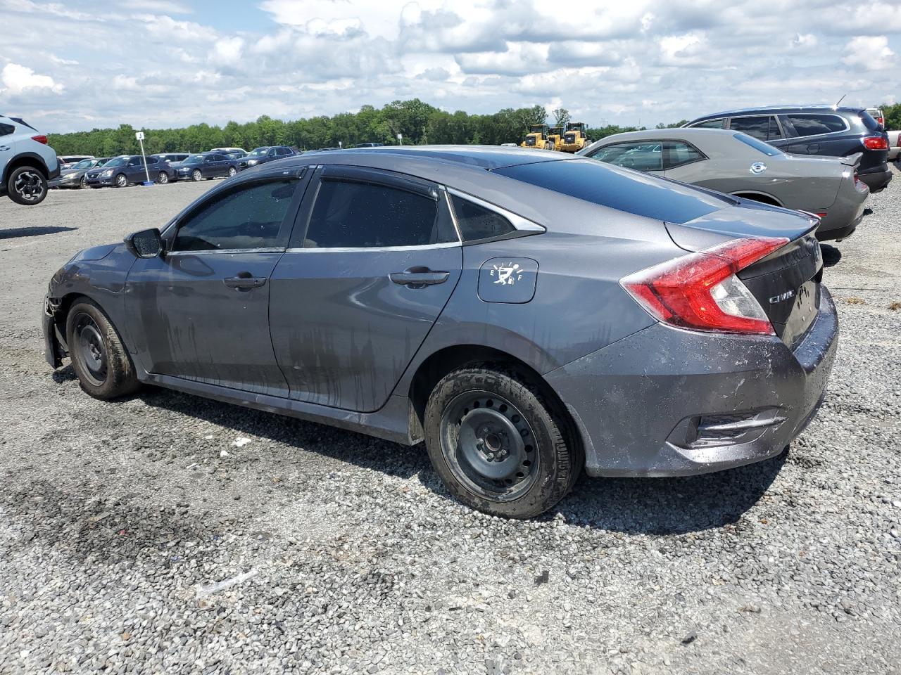 Lot #2726531695 2018 HONDA CIVIC LX