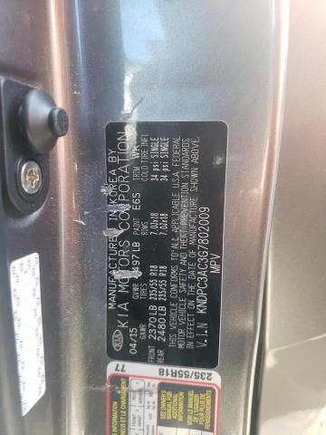 2016 KIA SPORTAGE E - KNDPC3AC3G7802009