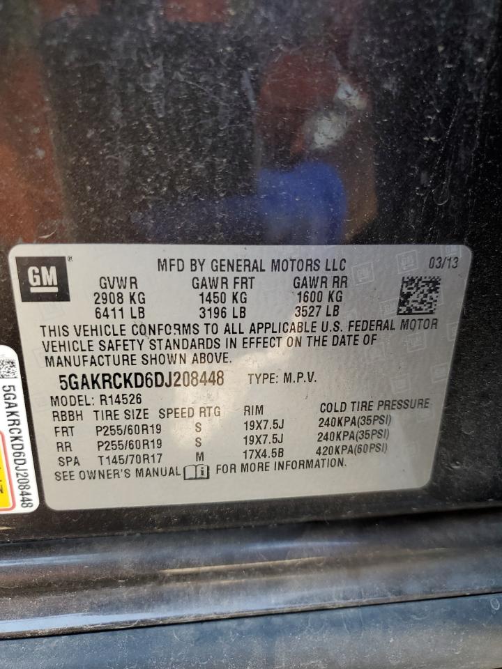 5GAKRCKD6DJ208448 2014 Buick Enclave