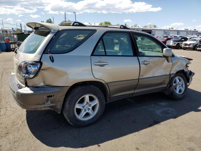 LEXUS RX 300 2002 gold 4dr spor gas JTJGF10U620144786 photo #4