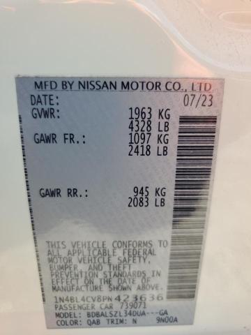 2023 NISSAN ALTIMA SR - 1N4BL4CV8PN423636