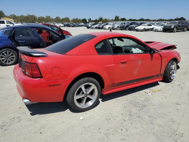 FORD MUSTANG MA 2003 red coupe gas 1FAFP42R43F435829 photo #4