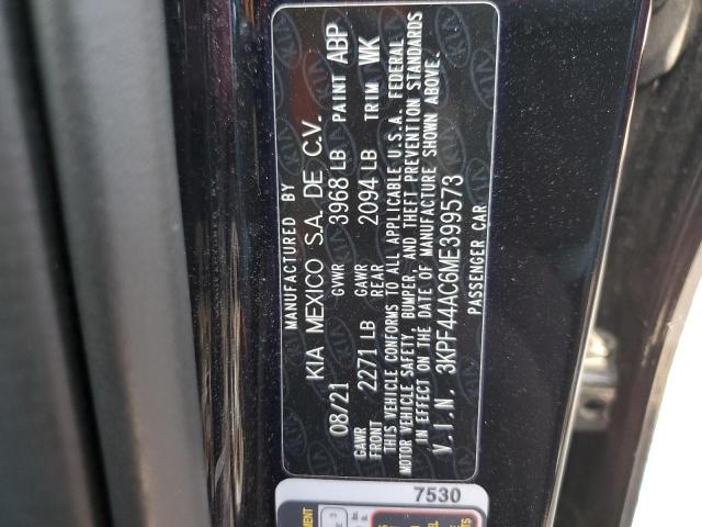 2021 KIA FORTE GT - 3KPF44AC6ME399573