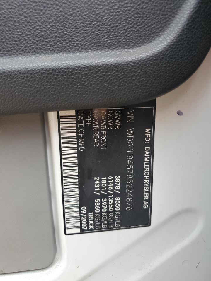 WD0PE845785224876 2008 Dodge Sprinter 2500