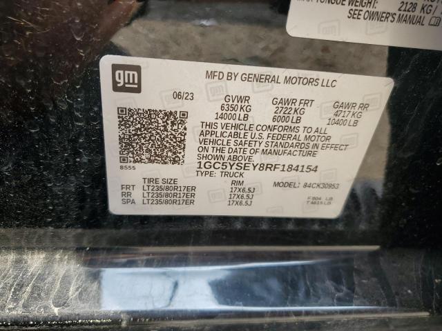 2024 CHEVROLET 3500 1GC5YSEY8RF184154