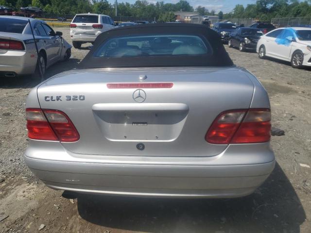 2000 Mercedes-Benz Clk 320 VIN: WDBLK65G4YT052501 Lot: 61036364