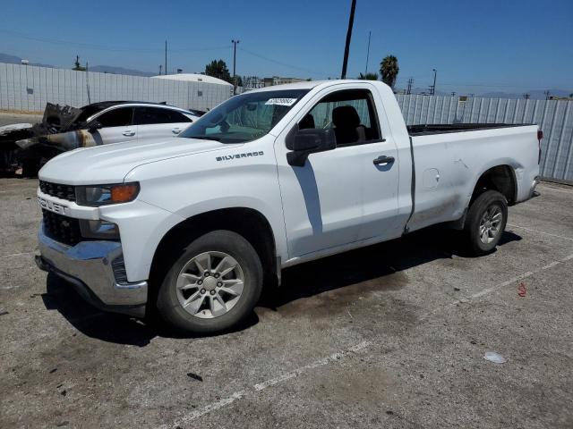 CHEVROLET SILVERADO 2021 white  gas 3GCNWAEFXMG468584 photo #1