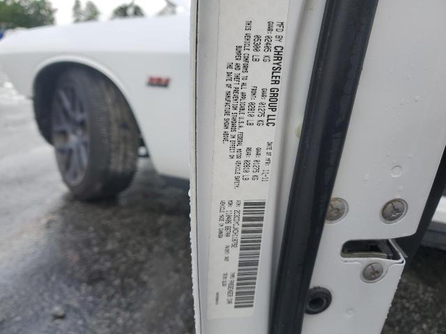 2012 Dodge Challenger Srt-8 VIN: 2C3CDYCJXCH118792 Lot: 62787564