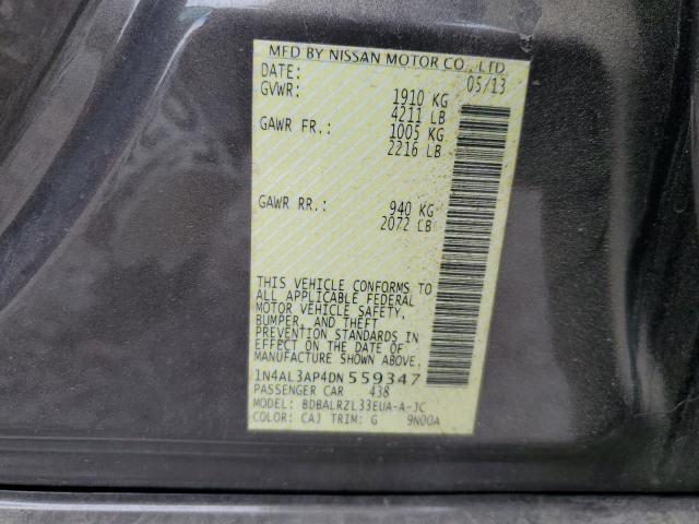 1N4AL3AP4DN559347 2013 Nissan Altima 2.5