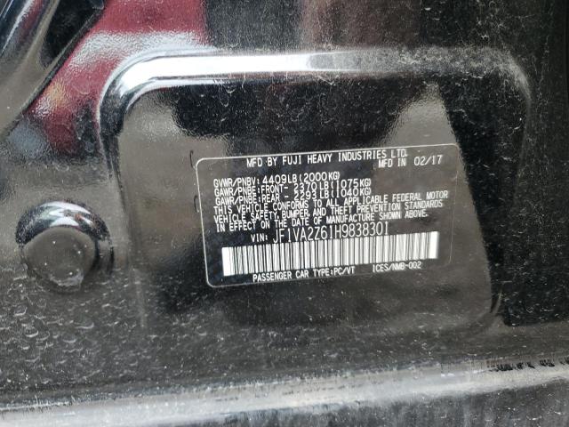 2017 SUBARU WRX STI LI - JF1VA2Z61H9838301