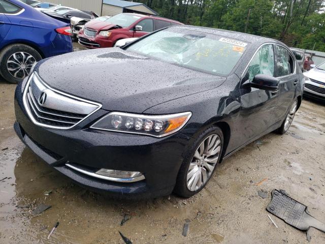 ACURA RLX TECH 2014 black  gas JH4KC1F54EC005361 photo #1