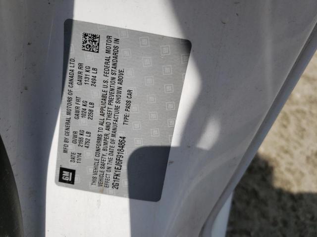 2015 CHEVROLET CAMARO 2SS 2G1FK1EJ6F9184864