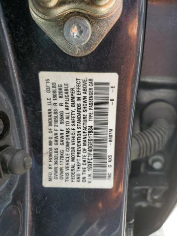 19XFC1F40GE017884 2016 HONDA CIVIC - Image 12