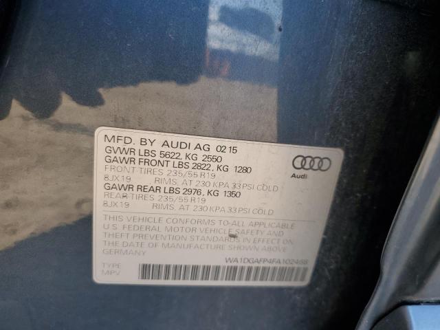 VIN WA1DGAFP4FA102468 2015 Audi Q5, Premium Plus no.13