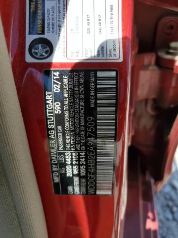 VIN WDDGF4HB2EA947509 2014 Mercedes-Benz C-Class, 250 no.13