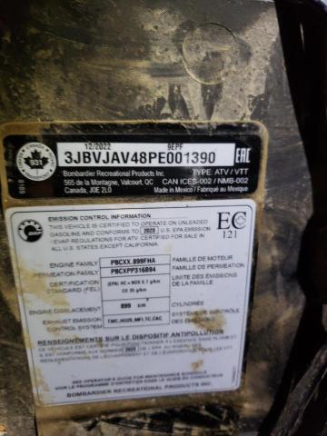 2023 CAN-AM MAVERICK S 3JBVJAV48PE001390