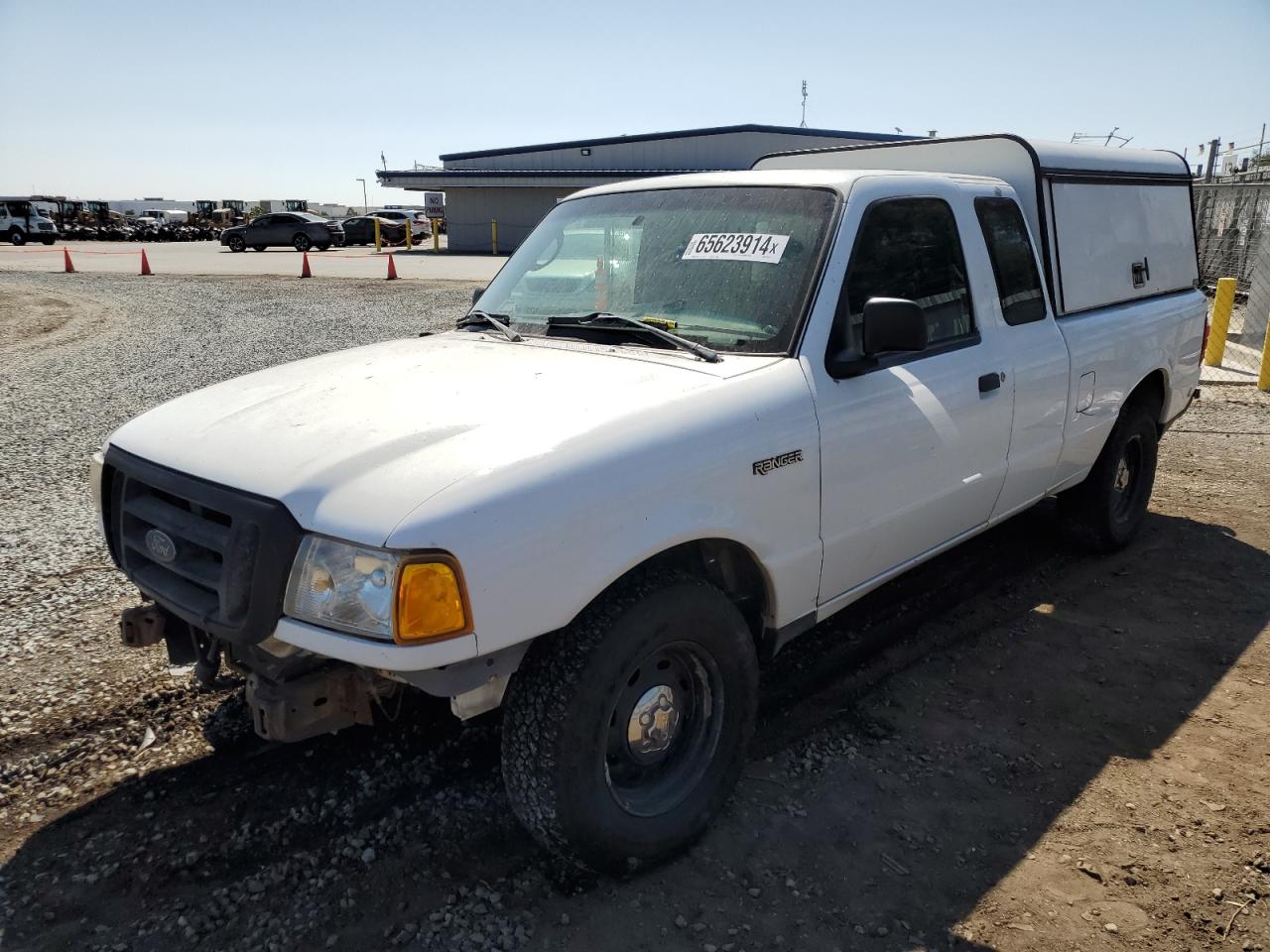 FORD RANGER SUP 2004 white club cab gas 1FTYR14U34PB51567 photo #1