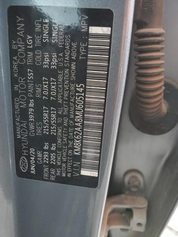 2021 HYUNDAI KONA SEL P - KM8K62AA8MU605145