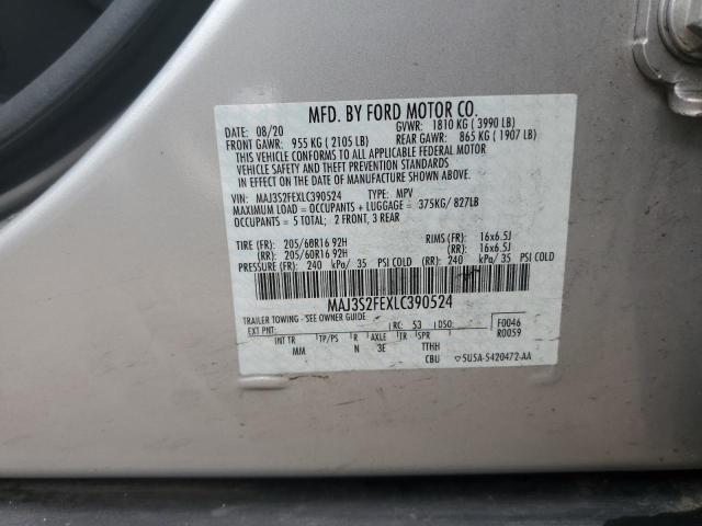 2020 FORD ECOSPORT S - MAJ3S2FEXLC390524