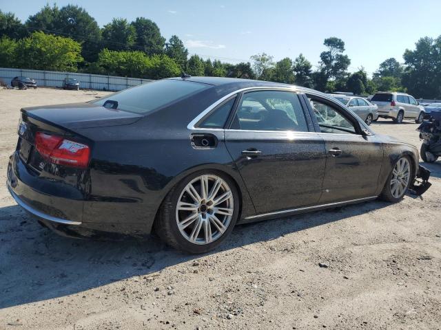 AUDI A8 L QUATT 2012 black  gas WAURVAFD6CN010495 photo #4