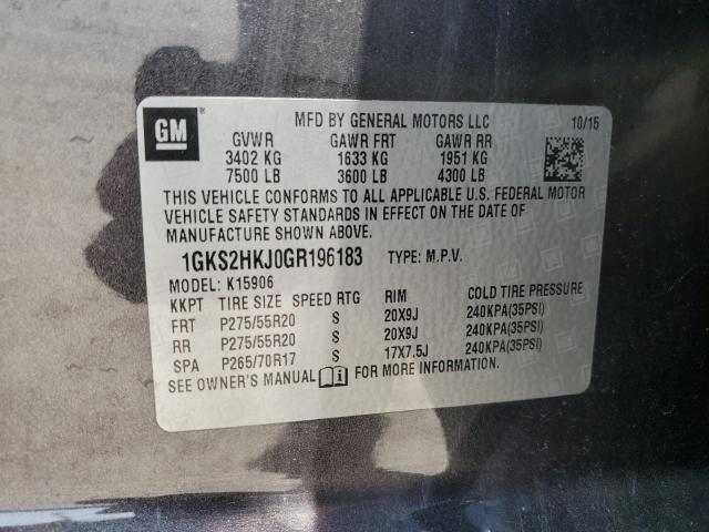 2016 GMC YUKON XL D - 1GKS2HKJ0GR196183