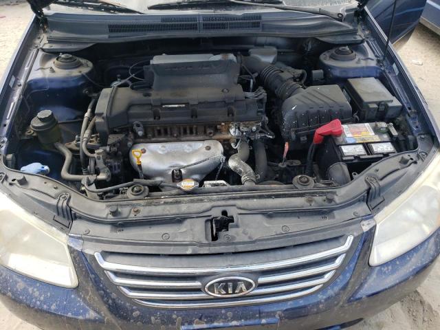 2008 Kia Spectra Ex VIN: KNAFE122385557643 Lot: 61684704