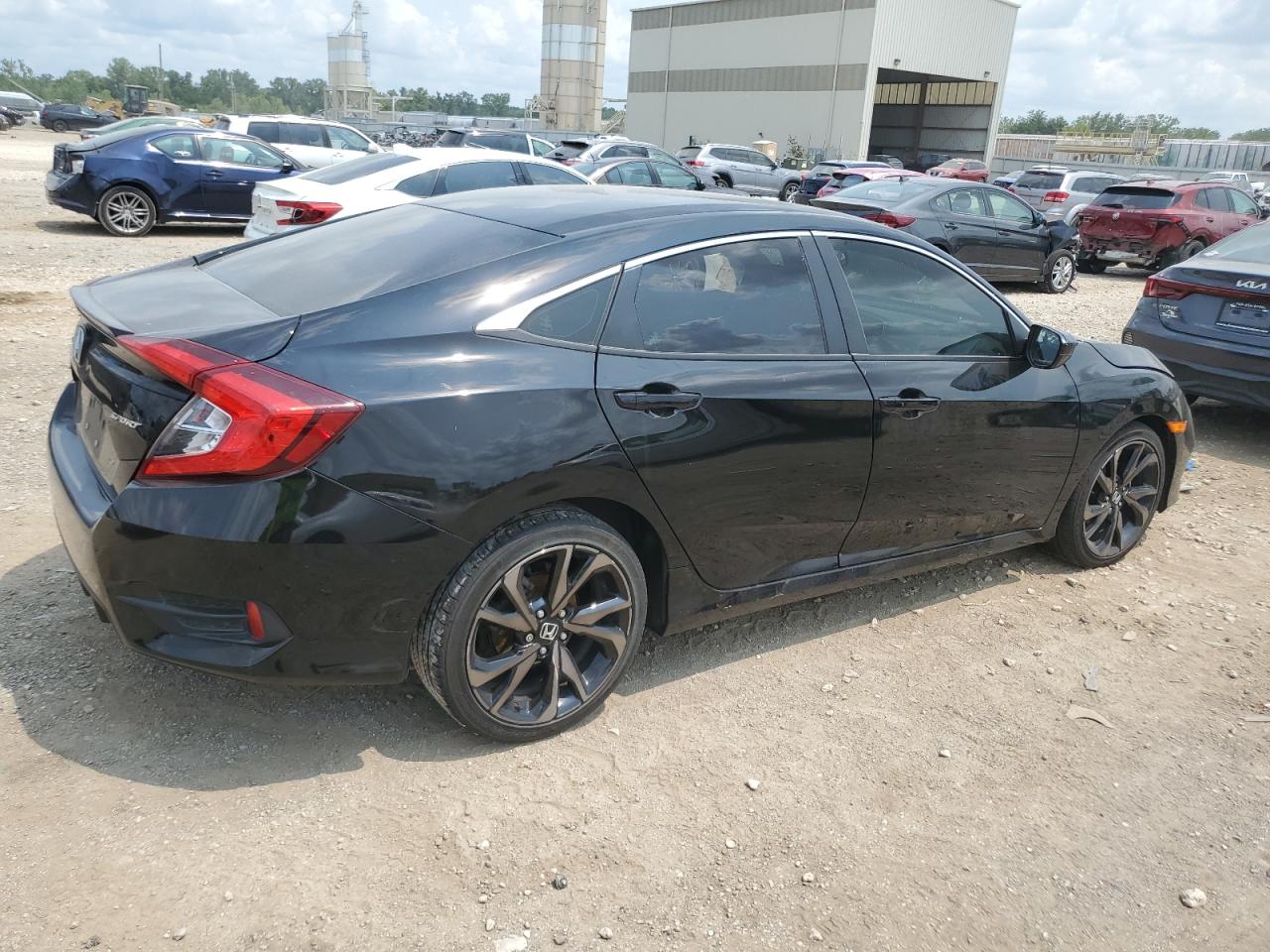 Lot #2888857988 2020 HONDA CIVIC SPOR