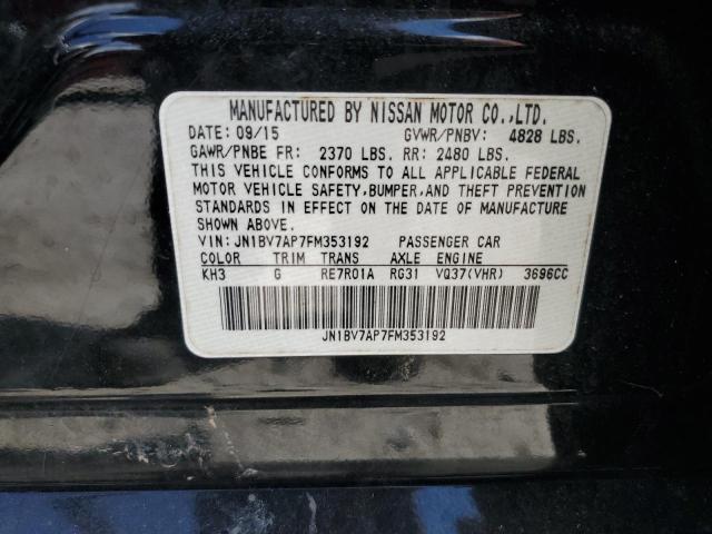 2015 INFINITI Q50 BASE - JN1BV7AP7FM353192