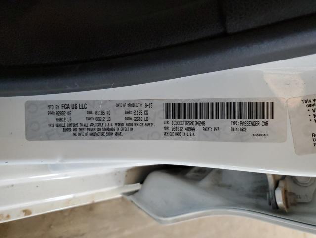 2016 CHRYSLER 200 LX - 1C3CCCFB2GN134248