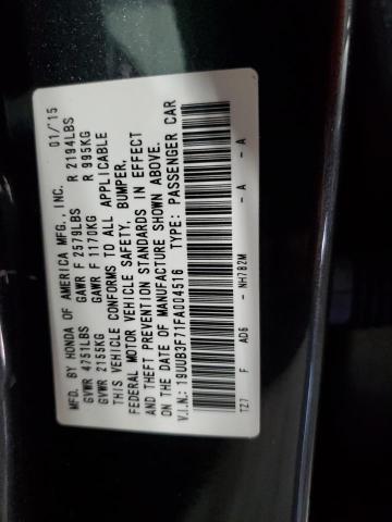2015 ACURA TLX ADVANC 19UUB3F71FA004516