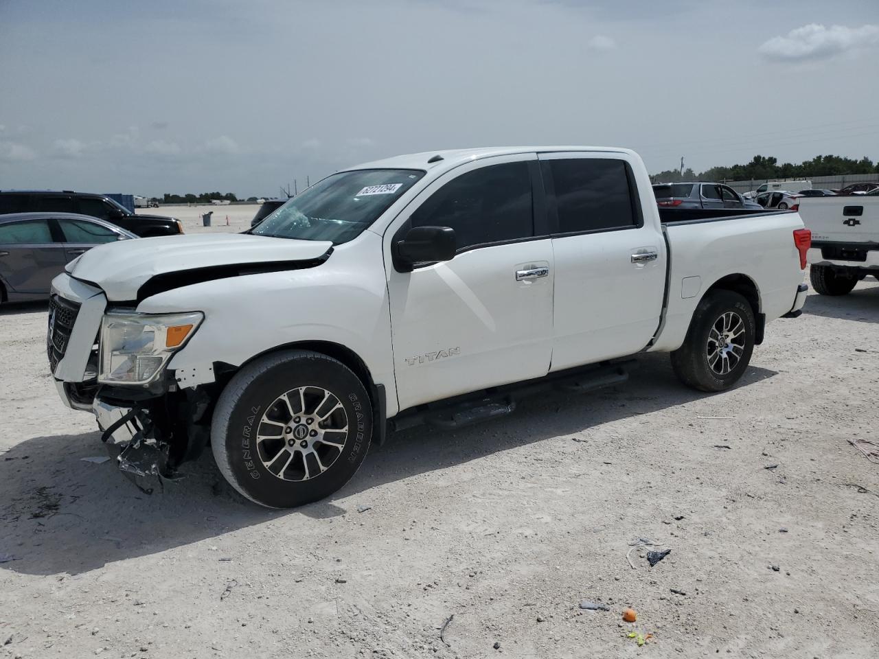 2021 Nissan Titan Sv vin: 1N6AA1EFXMN523925