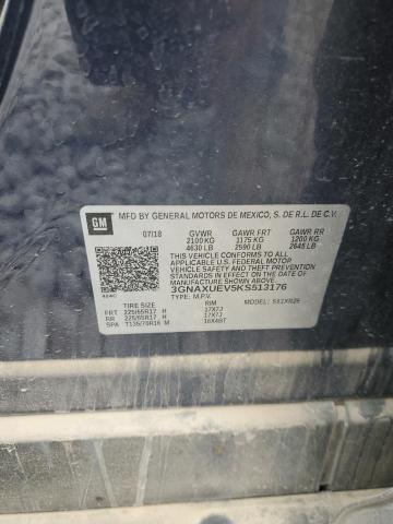 2019 CHEVROLET EQUINOX LT - 3GNAXUEV5KS513176