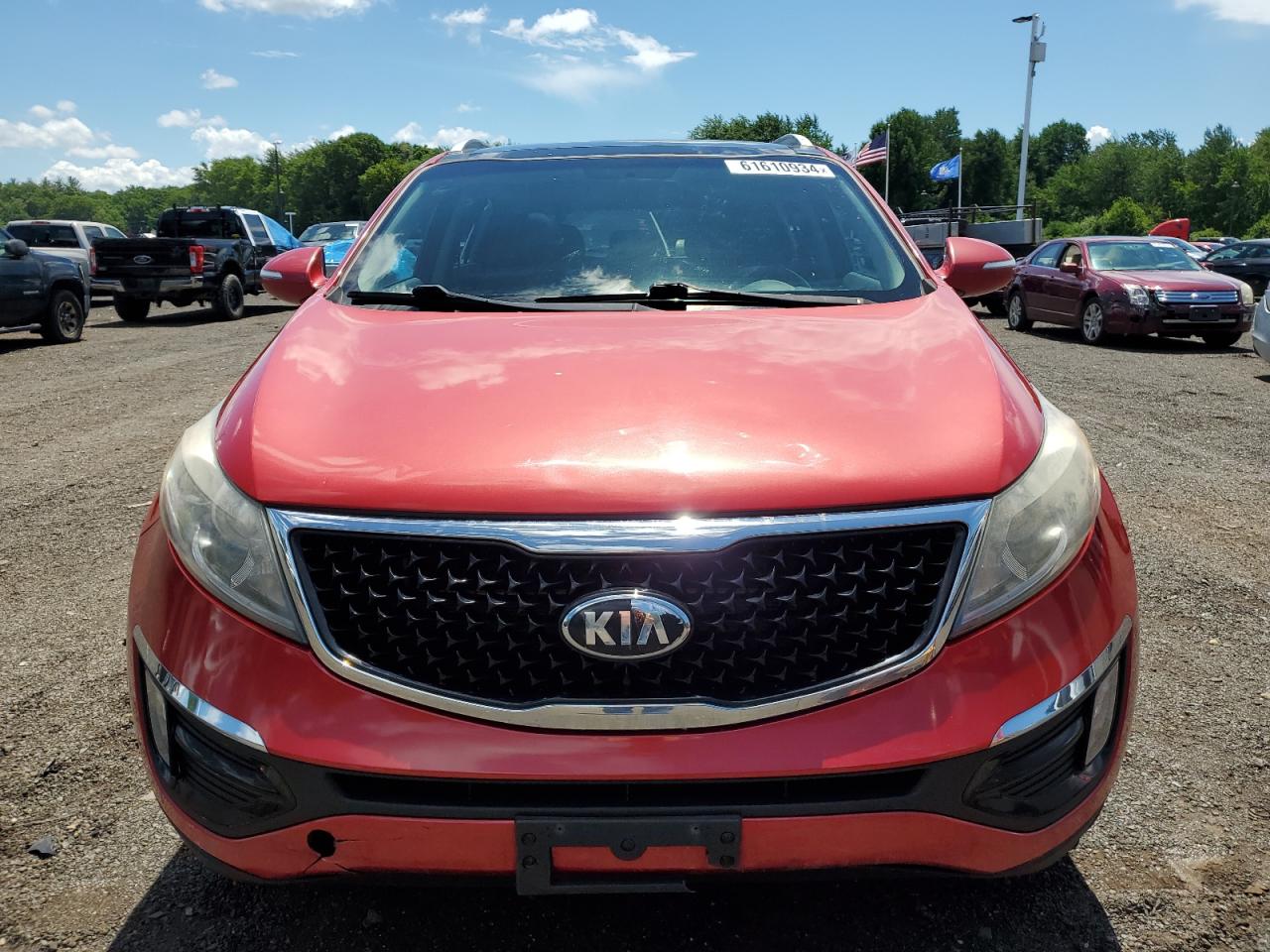 2014 Kia Sportage Ex vin: KNDPCCAC6E7630880