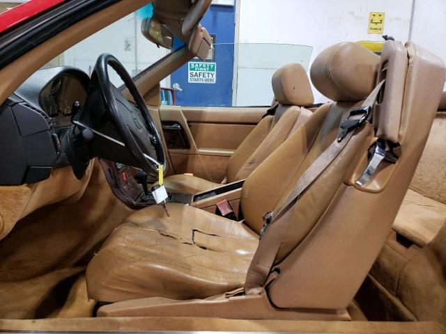 1991 Mercedes-Benz 500 Sl VIN: WDBFA66E1MF034124 Lot: 62122324