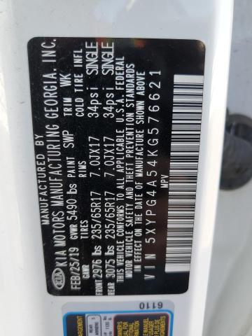 2019 KIA SORENTO LX - 5XYPG4A54KG576621