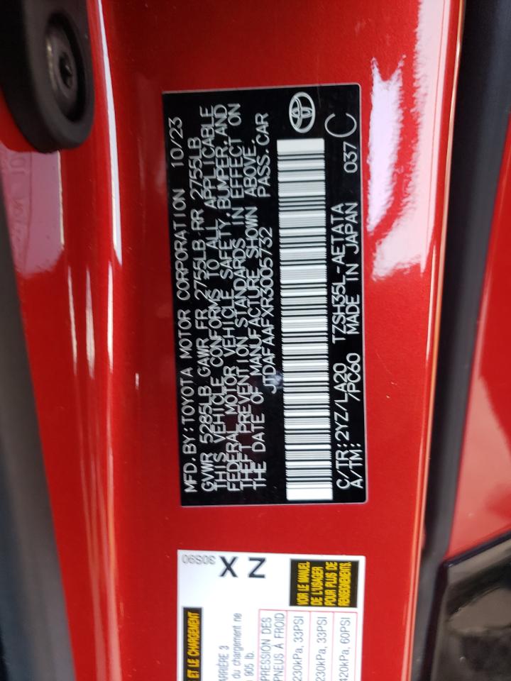 JTDAFAAFXR3005732 2024 Toyota Crown Platinum