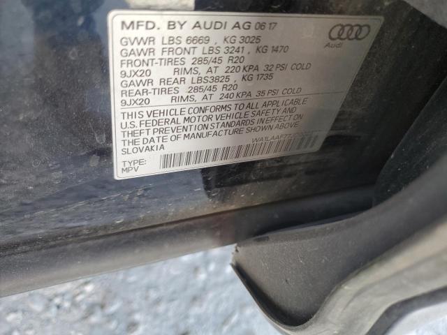 WA1LAAF77JD002577 2018 Audi Q7 Premium Plus