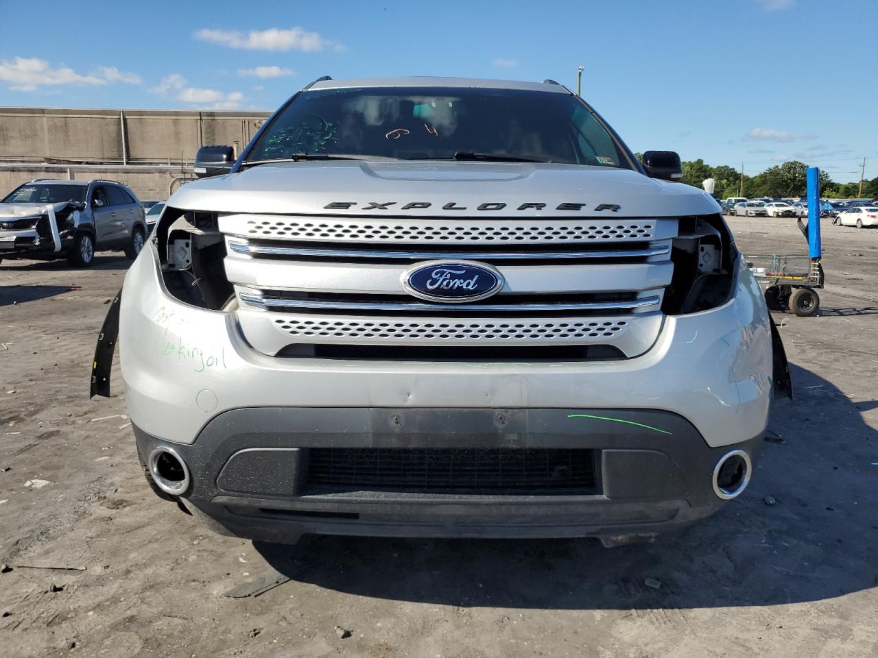 1FM5K8D86EGA46117 2014 Ford Explorer Xlt