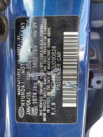 2016 HYUNDAI ACCENT SE - KMHCT4AE4GU090824