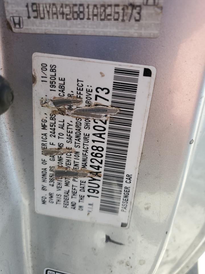 19UYA42681A026173 2001 Acura 3.2Cl Type-S