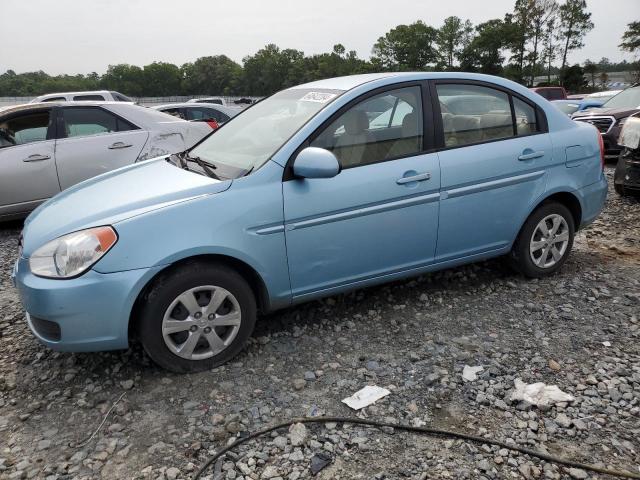 HYUNDAI ACCENT GLS 2009 blue  gas KMHCN46C09U386539 photo #1