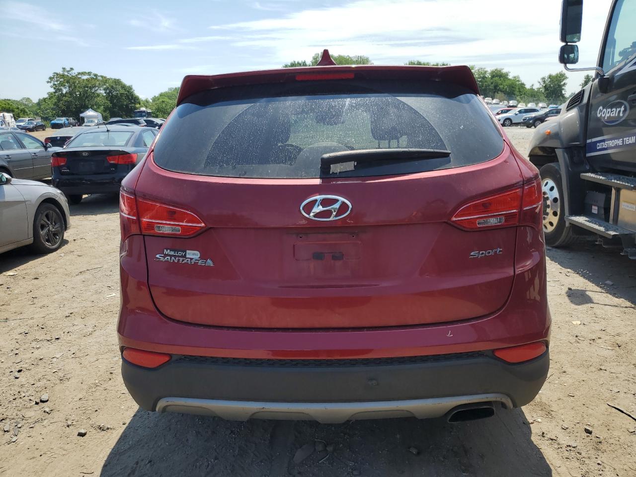 5XYZT3LB3EG133687 2014 Hyundai Santa Fe Sport