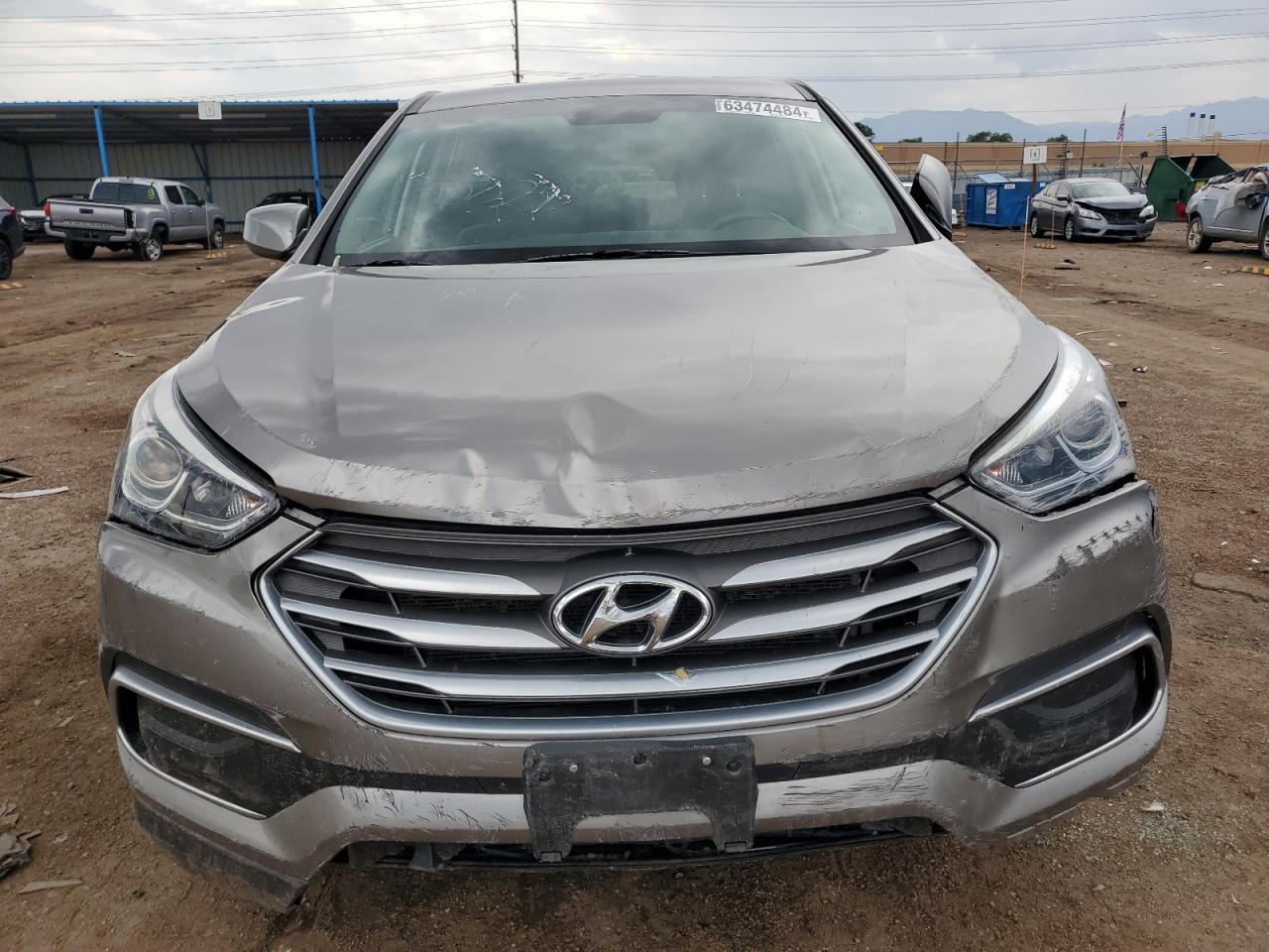 Lot #2994582836 2018 HYUNDAI SANTA FE S