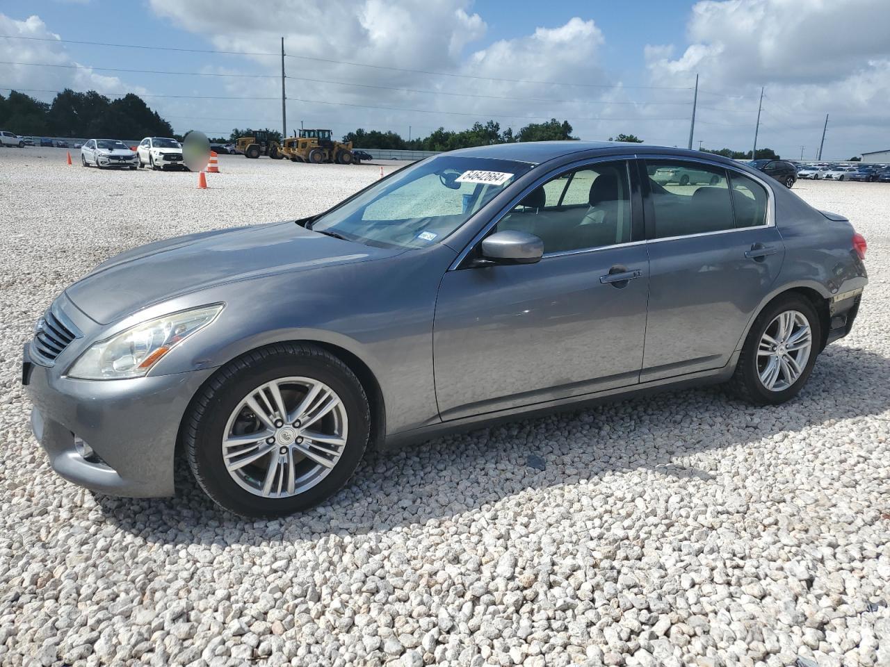 Lot #3031884175 2013 INFINITI G37 BASE