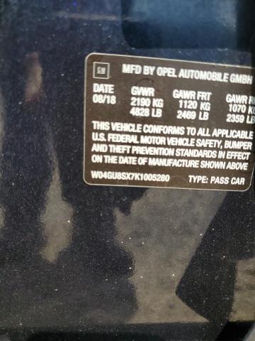 2019 BUICK REGAL TOUR - W04GU8SX7K1005280