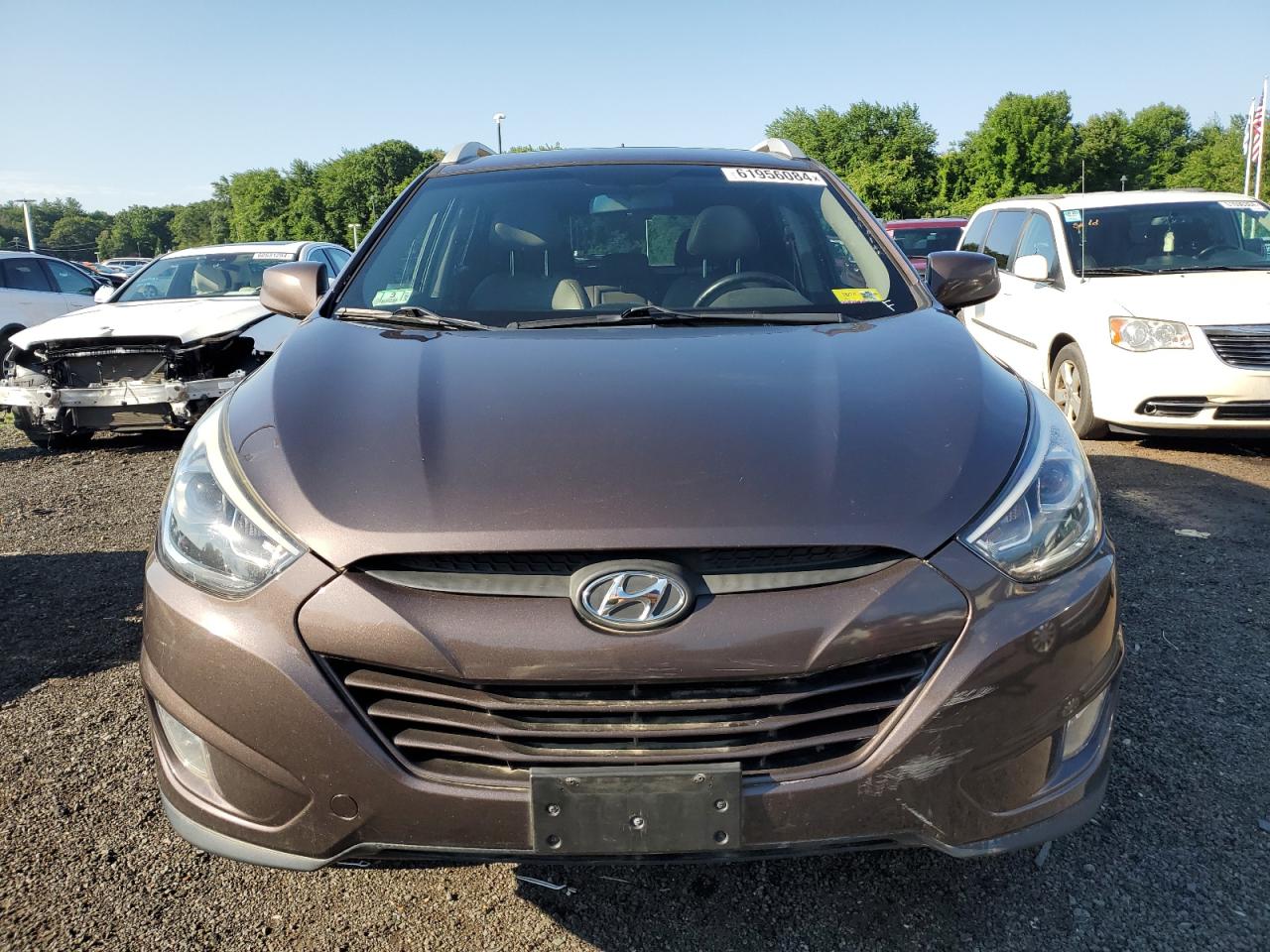 2014 Hyundai Tucson Gls vin: KM8JUCAG9EU817078