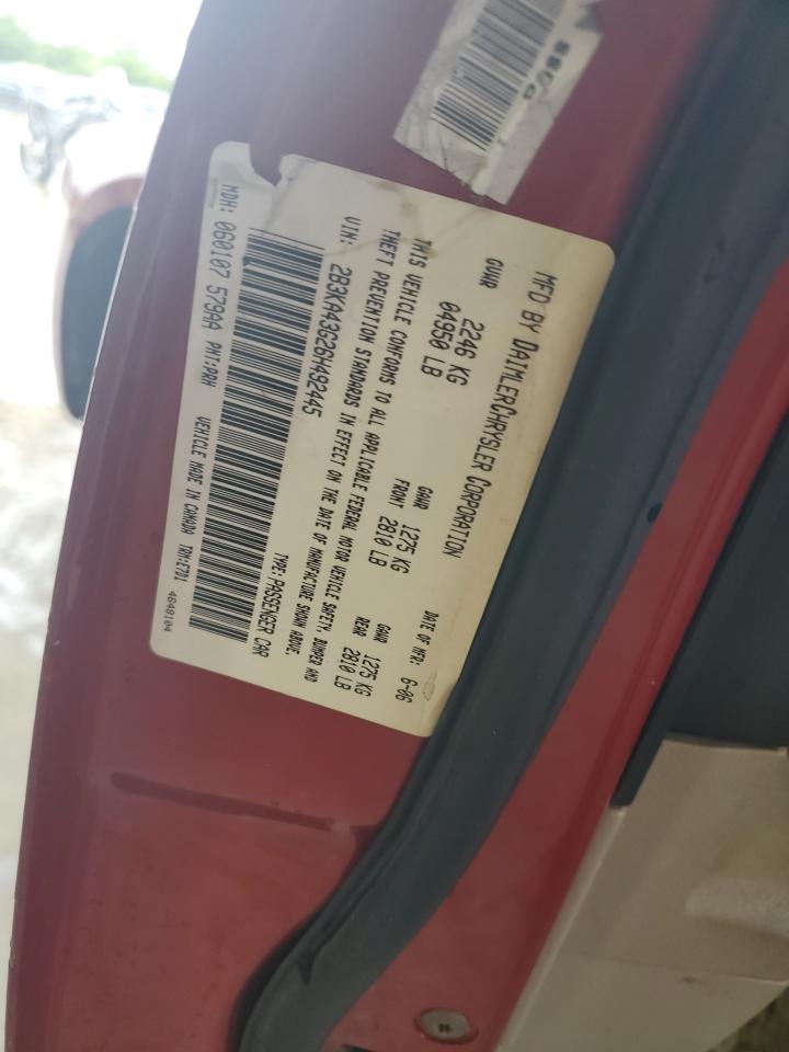 2B3KA43G26H492445 2006 Dodge Charger Se