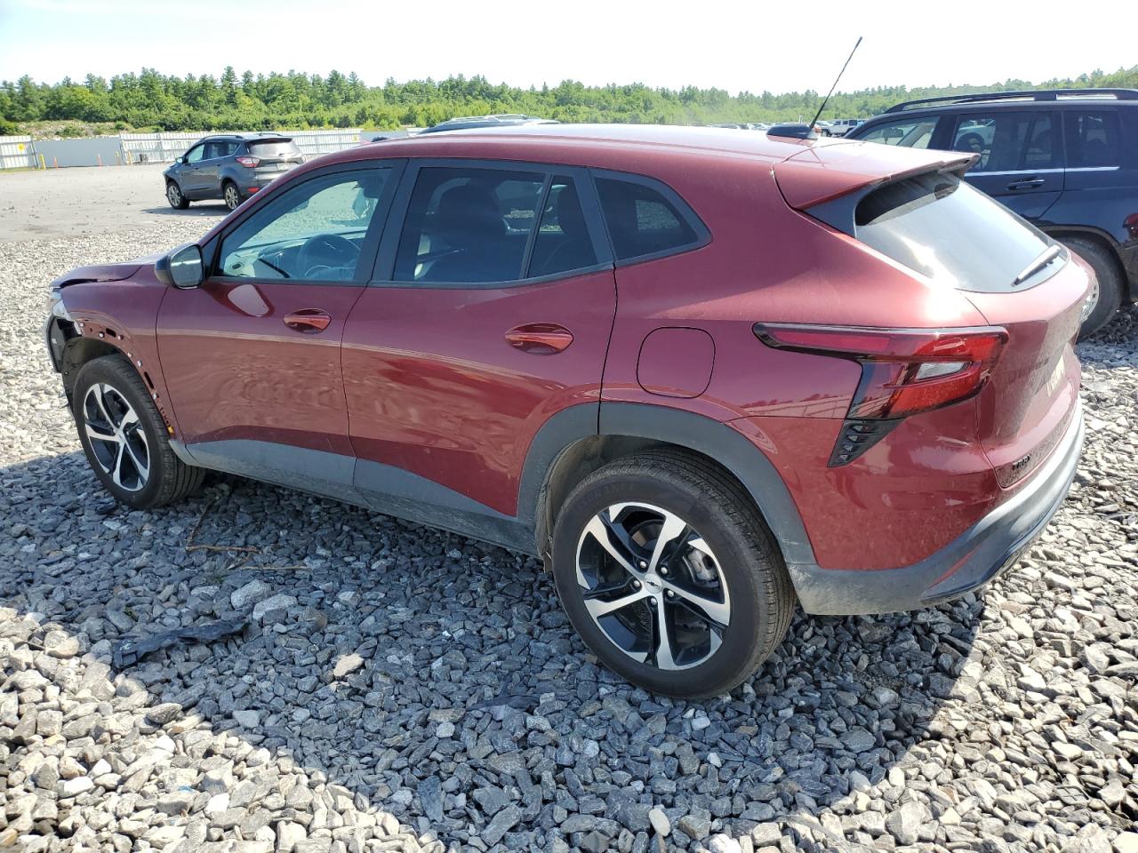 CHEVROLET TRAX 1RS 2024 red  gas KL77LGE27RC110951 photo #3